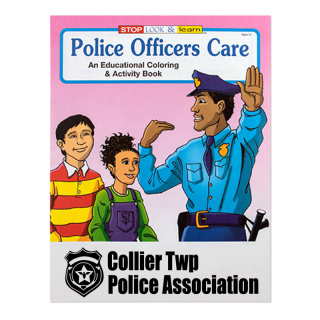 Police Officers Care Coloring Books