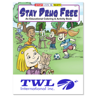 Stay Drug Free Coloring Books
