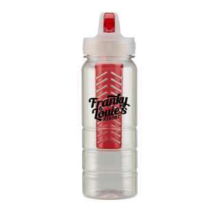 PolySure™ 25 Oz Ridge Bottles with Fruit Infuser