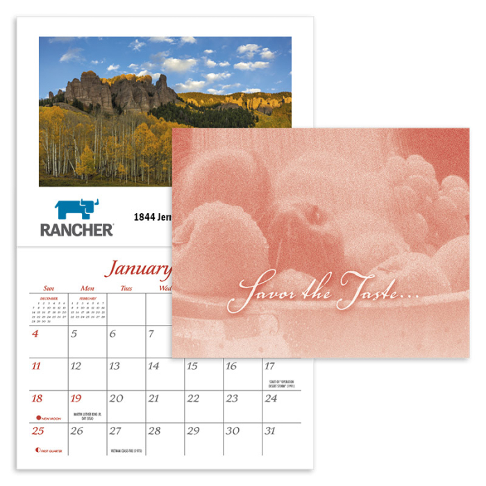 Promotional Recipe Wall Calendars