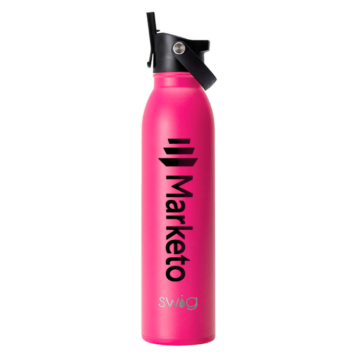 Swig® Customized 20 Oz Matte Bottles with Flip and Sip Lids