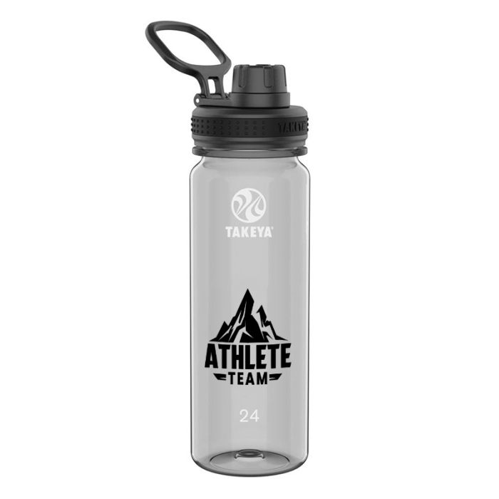 Takeya® Imprinted 24 Oz Tritan Water Bottles with Spout Lids