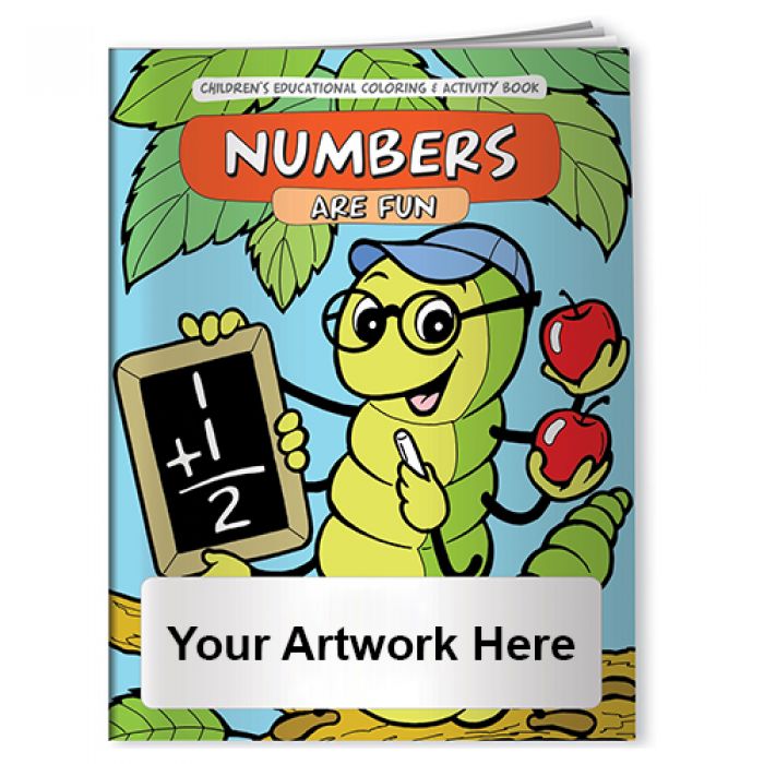 Customized Coloring Books- Numbers Are Fun