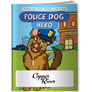 Coloring Books- Police Dog Hero