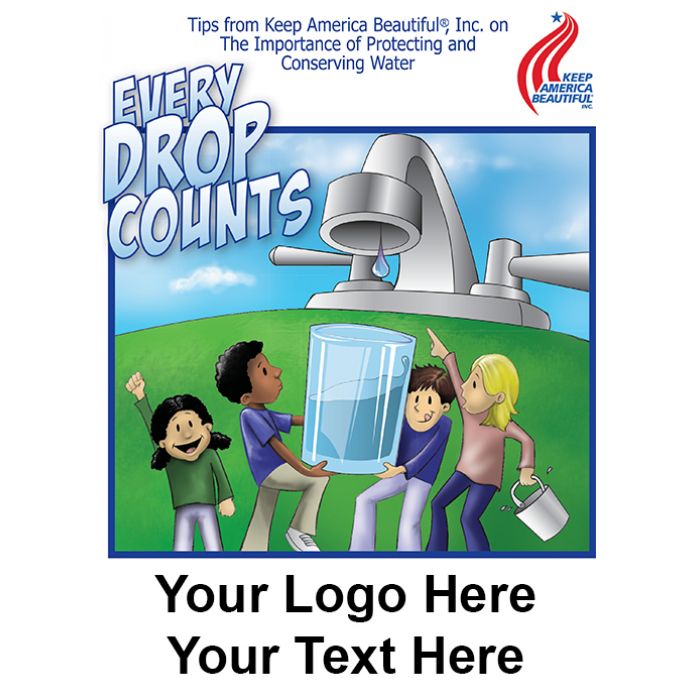 Customized Coloring Books- Every Drop Counts