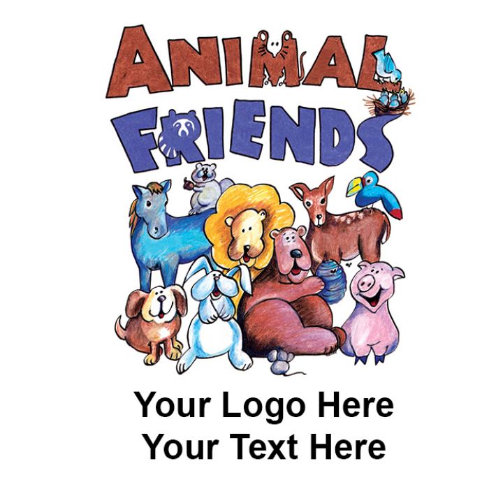 Promotional Coloring Books Animal Friends