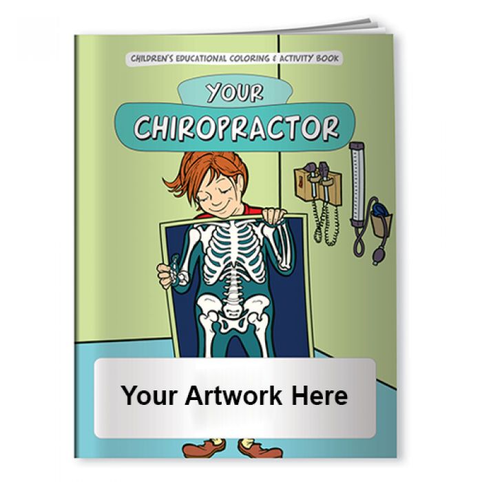 Promotional Logo Health-Your Chiropractor Coloring Books