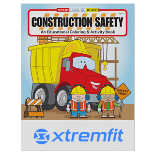 Construction Safety Coloring Books