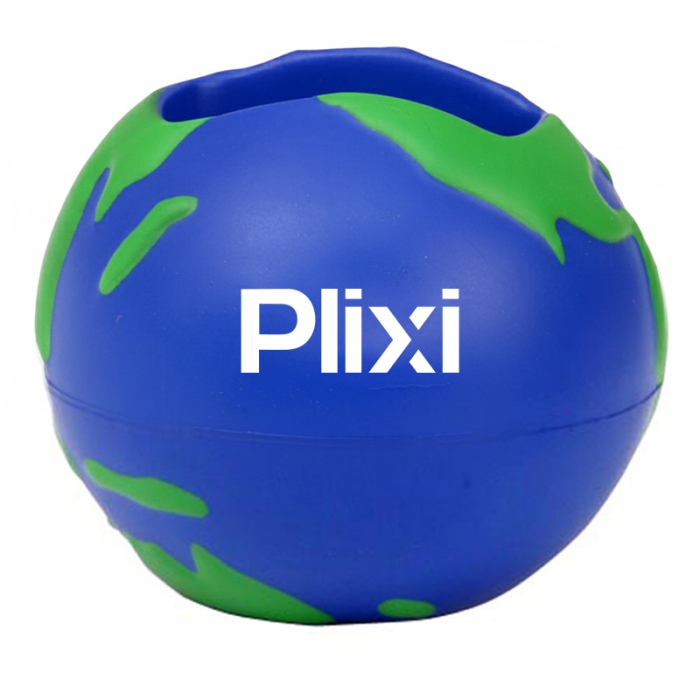 Custom Earth Stress Reliever Desktop Bins