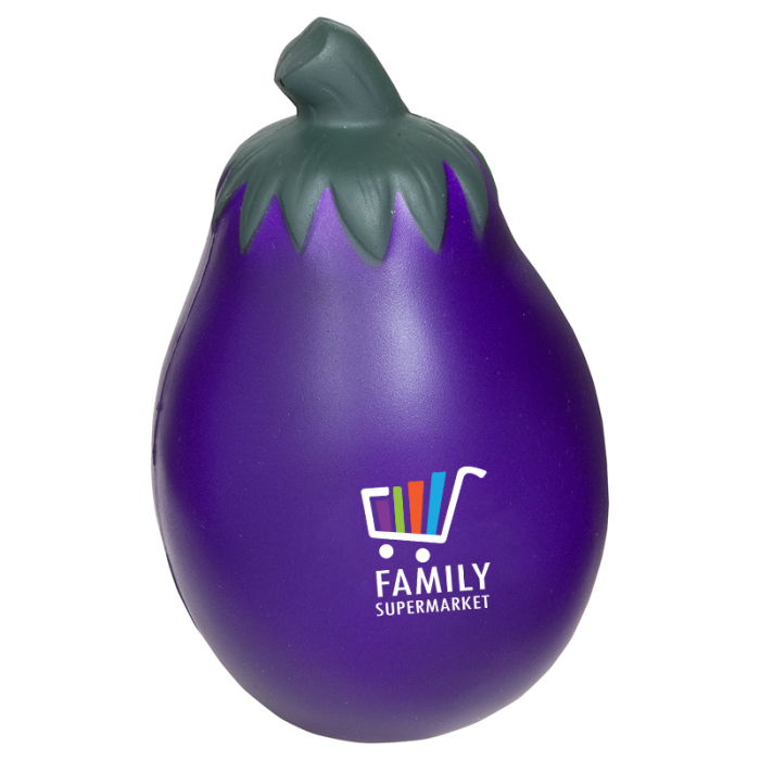 Custom Eggplant Stress Relievers