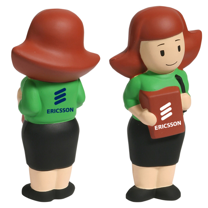 Custom Female Teacher Stress Relievers