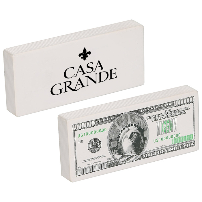 Custom Imprinted Million Dollar Bill Stress Relievers