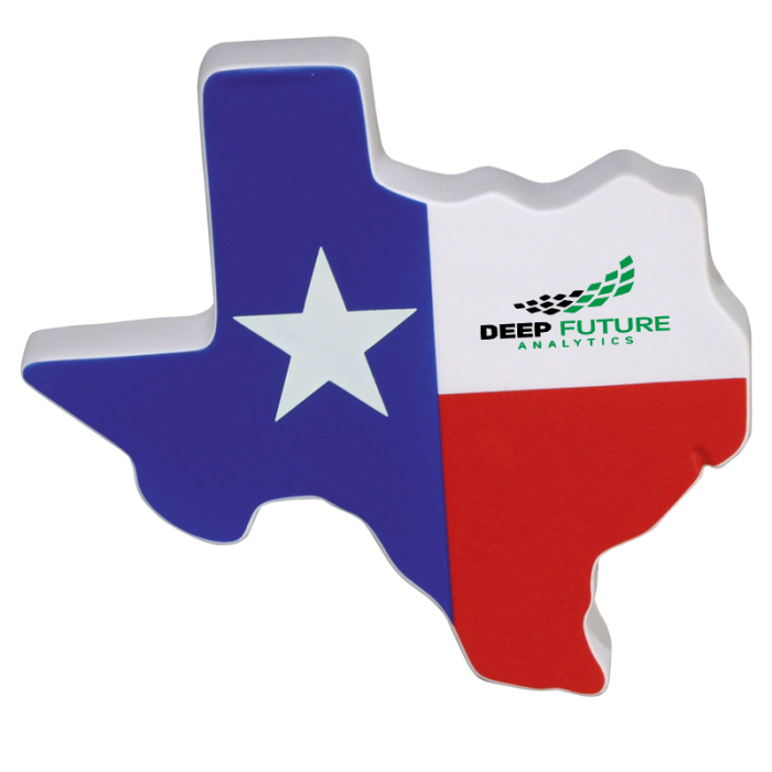Custom Lone Star State Stress Relievers