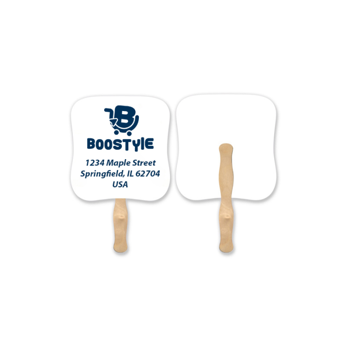 Custom Palm Shaped Single Hand Fans