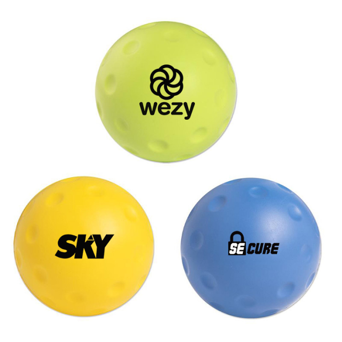 Custom Pickleball Stress Relievers