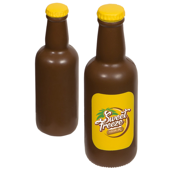 Custom Printed Beer Bottle Stress Relievers