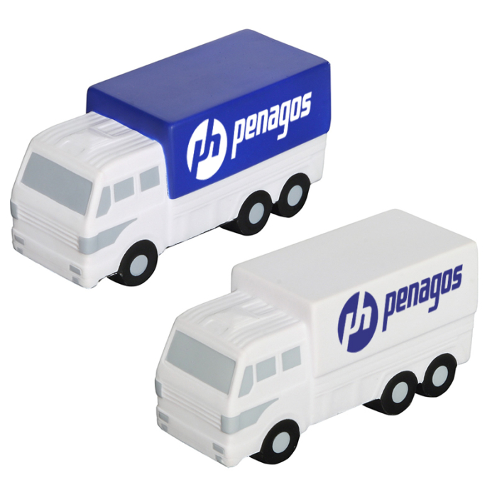 Custom Printed Delivery Truck Stress Relievers