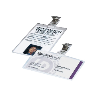 Bulldog Clips with Vinyl Strap