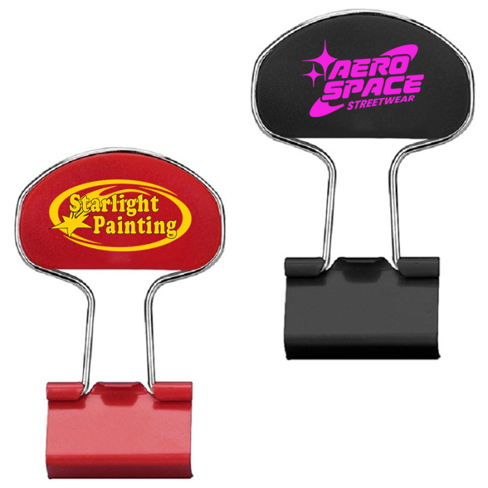 Custom Binder Flip Clips