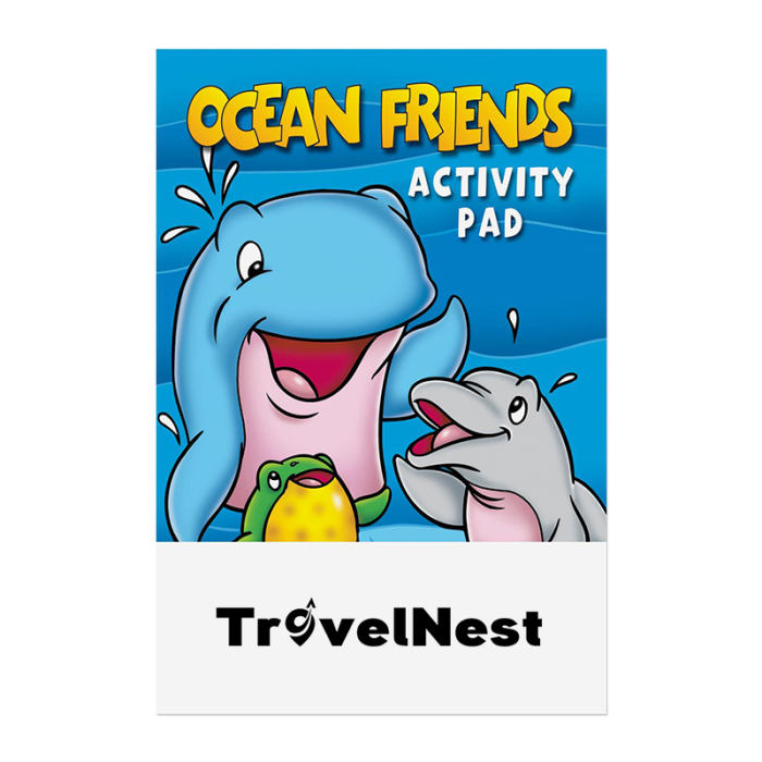 Custom Printed Ocean Friends Activity Pads