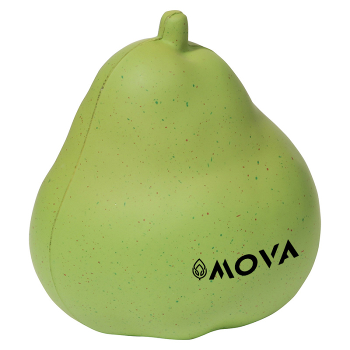 Custom Printed Pear Stress Relievers
