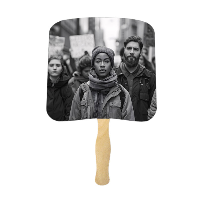 Custom Printed Religious Martin Luther King Jr Full Color Hand Fans