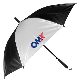 48 Inch Arc WeatherGuard Two-Tone Umbrellas