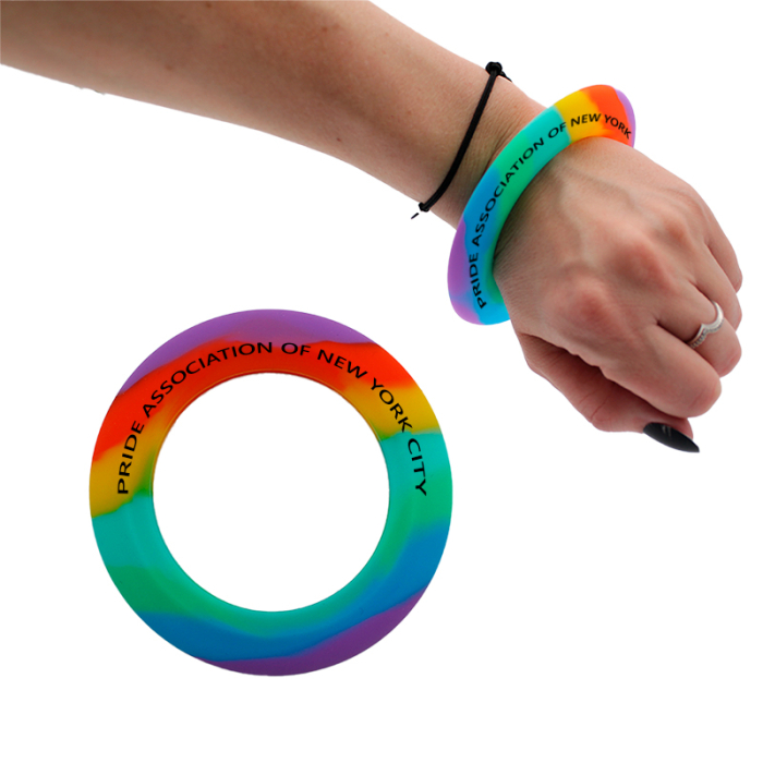 Custom Rainbow Wrist Discs