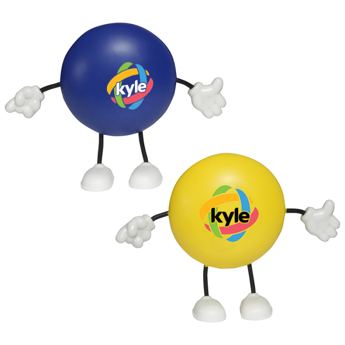 Custom Round Stress Reliever Figures