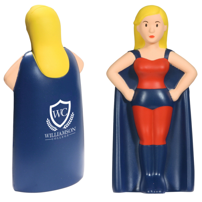 Custom Super Heroine Stress Relievers