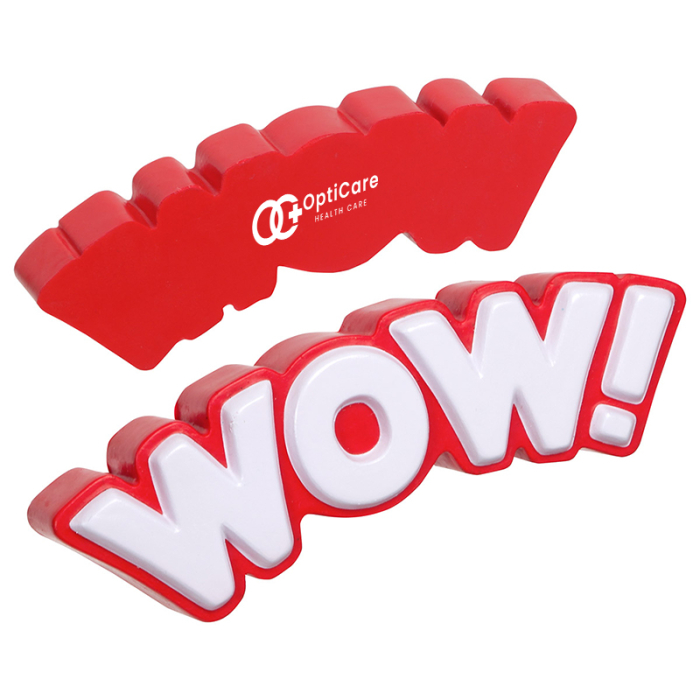 Custom WOW Word Stress Relievers