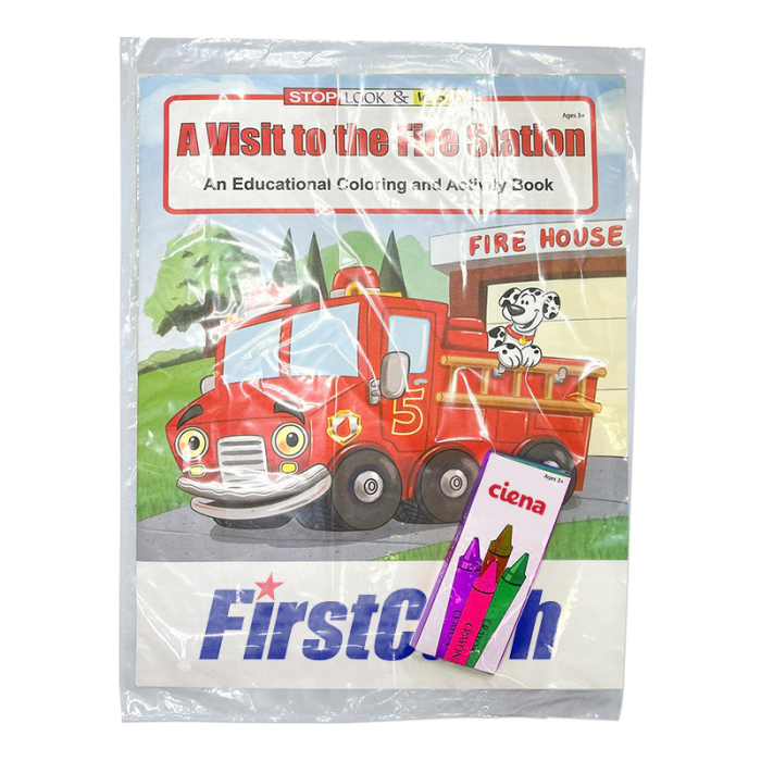 Customized A Visit to the Fire Station Fun Packs