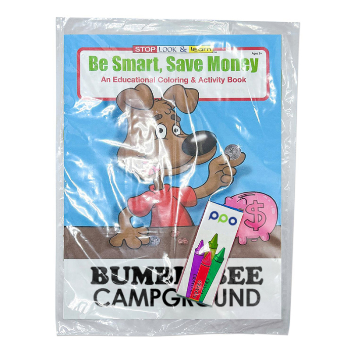 Customized Be Smart Save Money Fun Packs