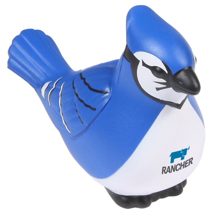 Customized Blue Jay Stress Relievers