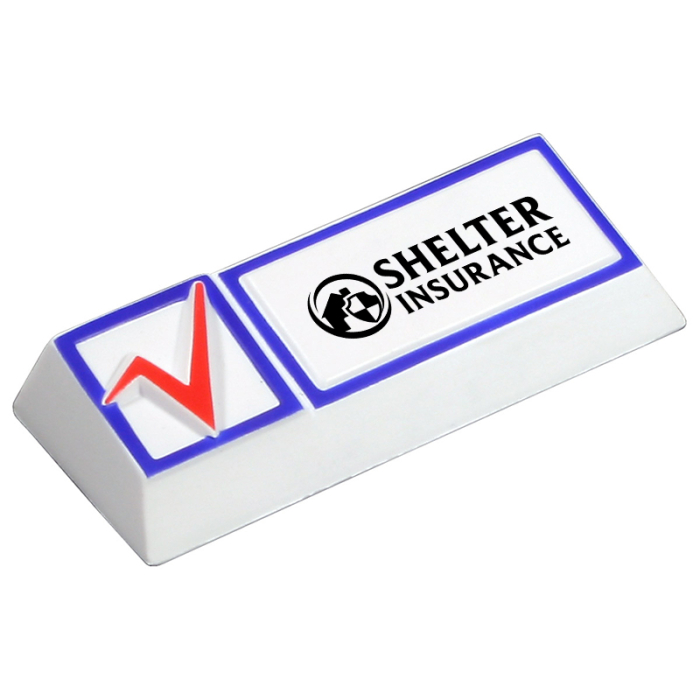 Customized Check Mark Stress Relievers