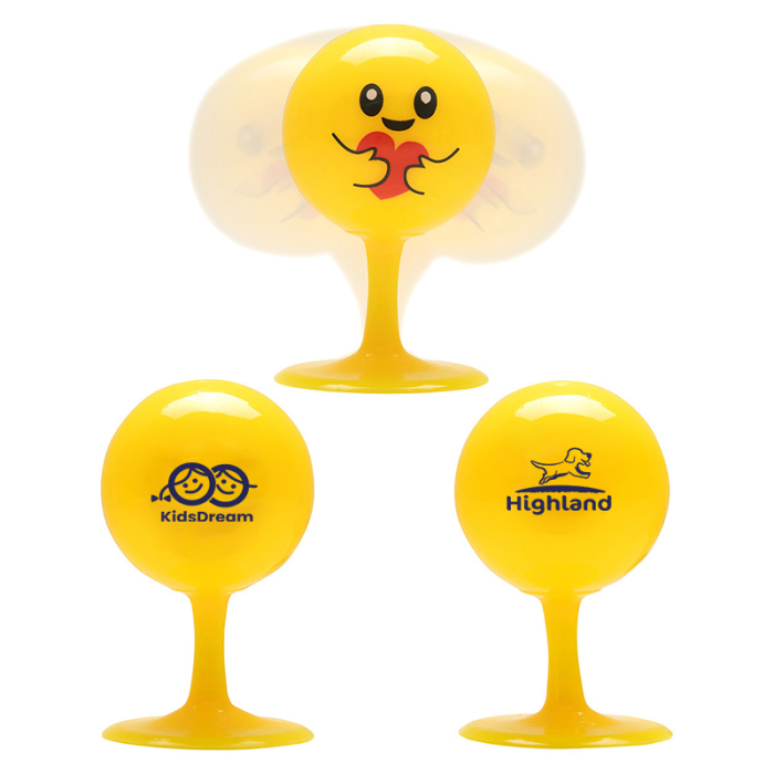 Customized Emoji Bopper Desk Balls with Suction Cups
