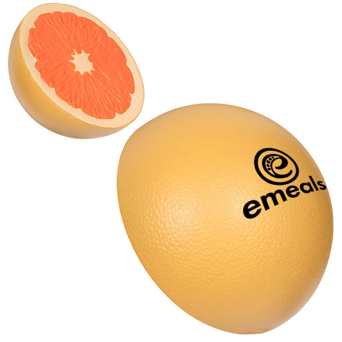 Customized Grapefruit Half Stress Relievers