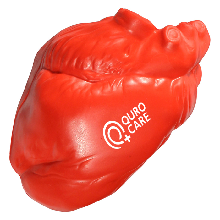 Customized Heart No Veins Stress Relievers 