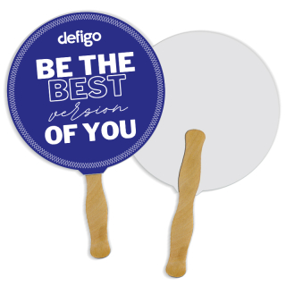 8x8 Inch 16pt Cardstock Hand Fans