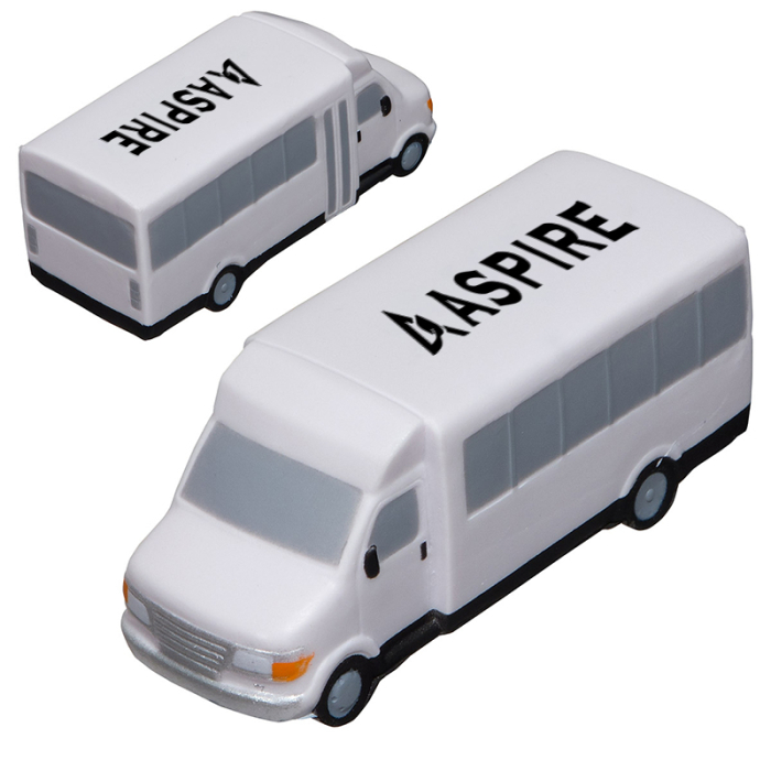 Customized Shuttle Bus Stress Relievers