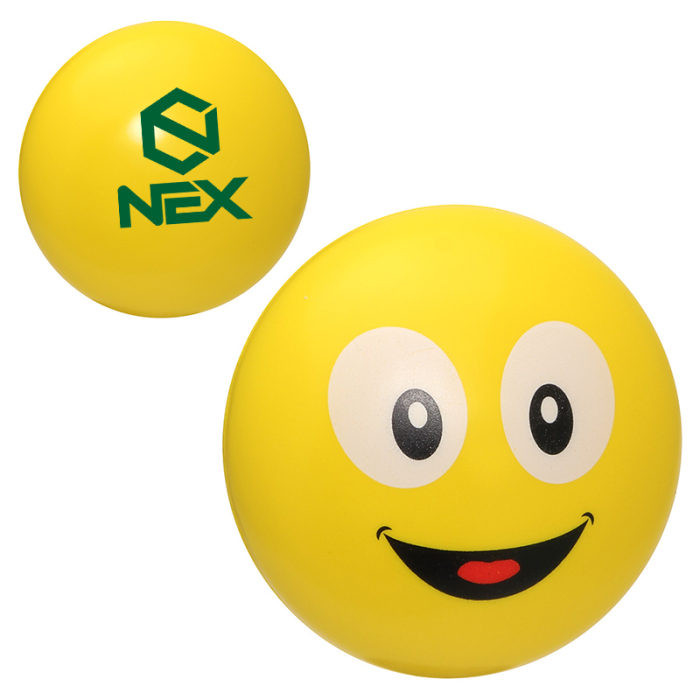 Customized Smiley Emoji Stress Relievers