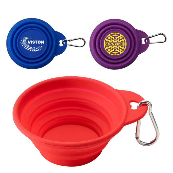 Collapsi-Bowl Custom Pet Silicone Bowls