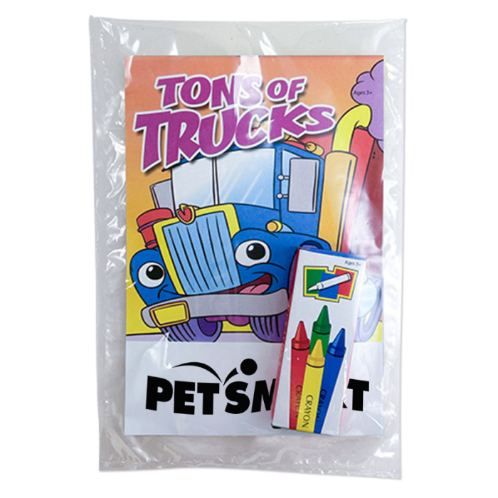 Customized Tons of Truck Activity Pad Fun Packs