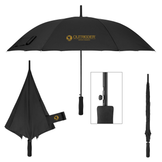 46 Inch Arc Automatic Open Umbrellas with 100 rPET...