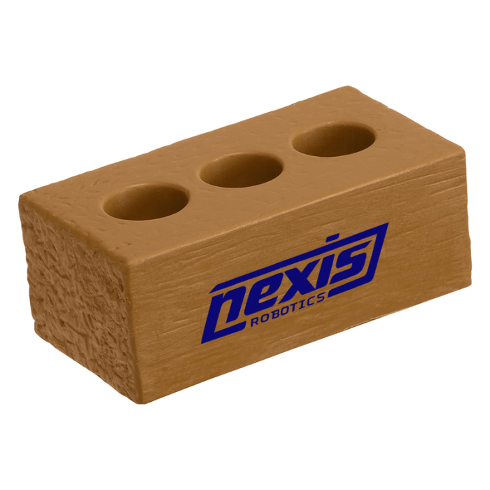 Imprinted Brick with Holes Stress Relievers