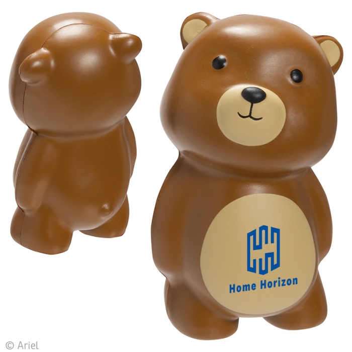 Imprinted Cuddly Bear SloRelease Serenity Squishies™ 