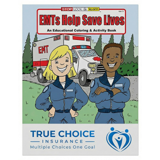 EMTS Help Save Lives Coloring Books
