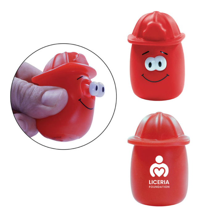 Imprinted Fire Chief Eye Poppin' Pals