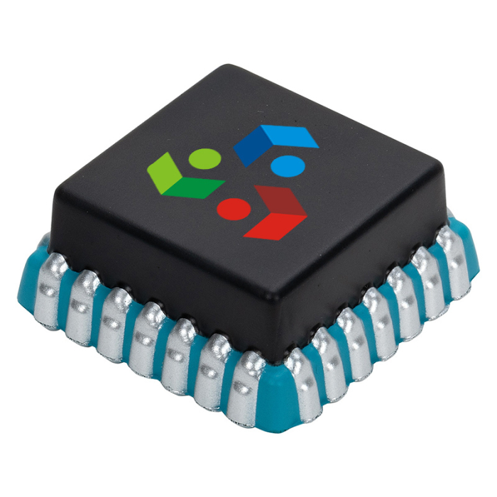 Imprinted Microchip Stress Relievers