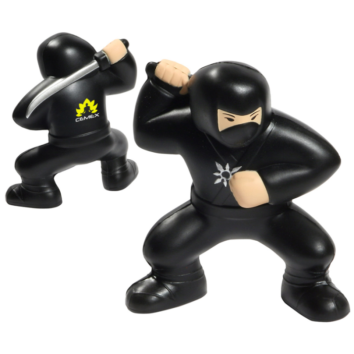 Imprinted Ninja Stress Relievers